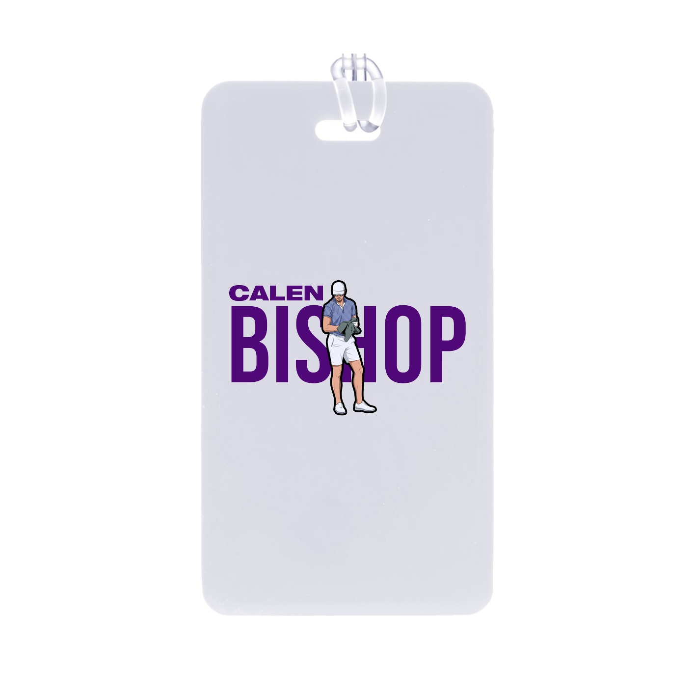 Bag Tag — Player Name in Classic