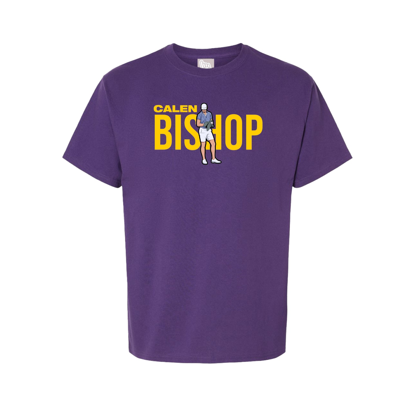 Youth Tee — Player Name in Purple