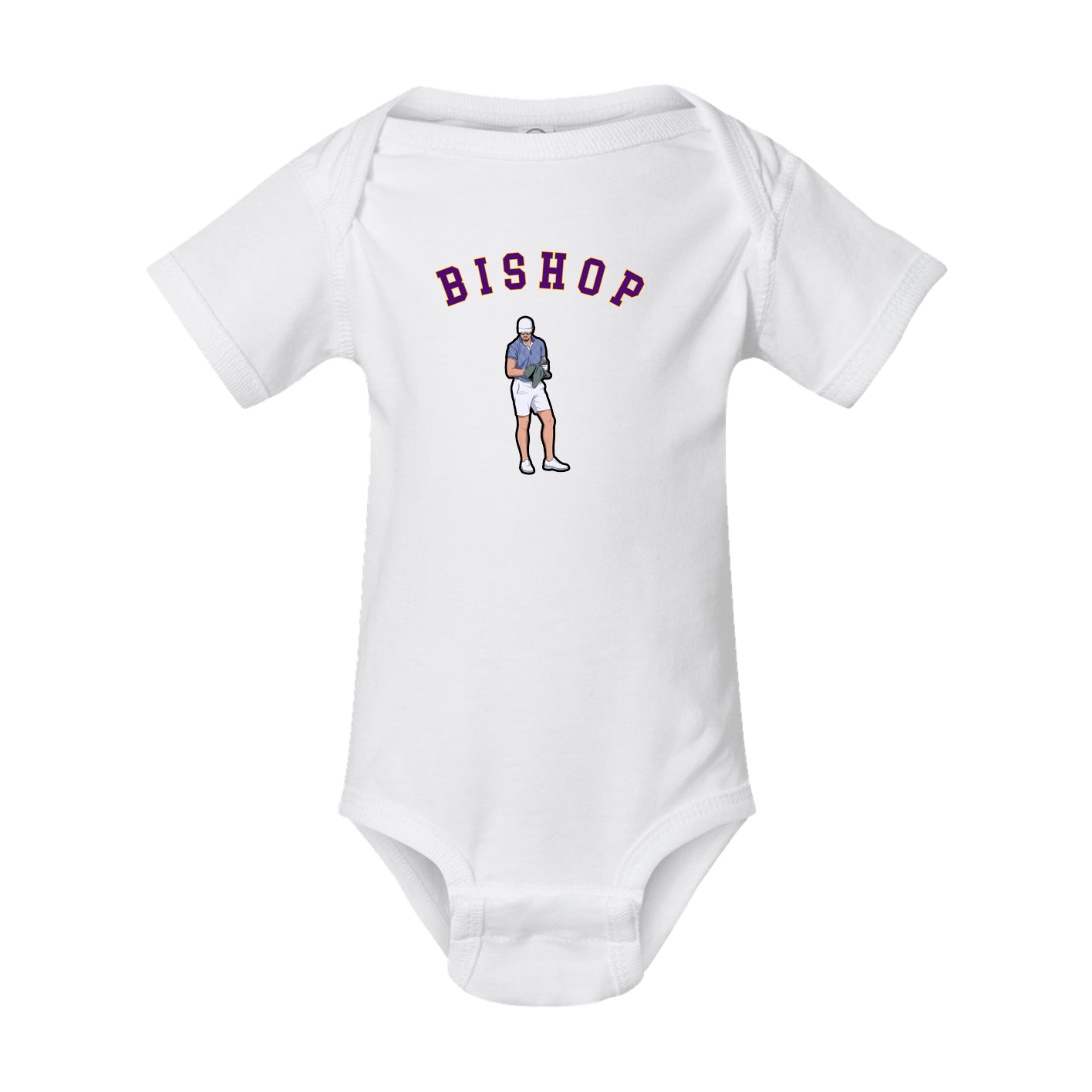 Baby Onesie — Shirsey Arch in White
