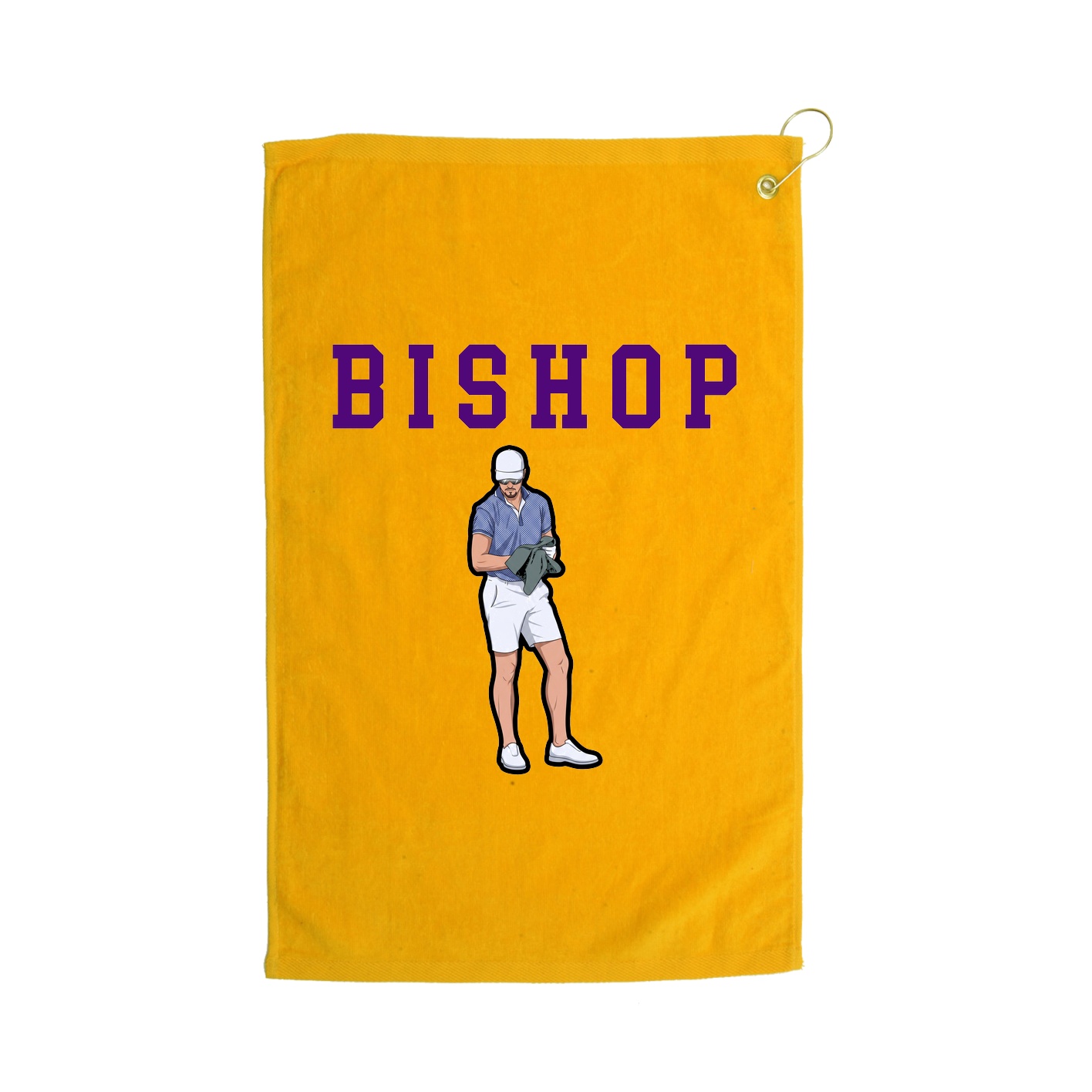 Golf Towel — Shirsey in Gold