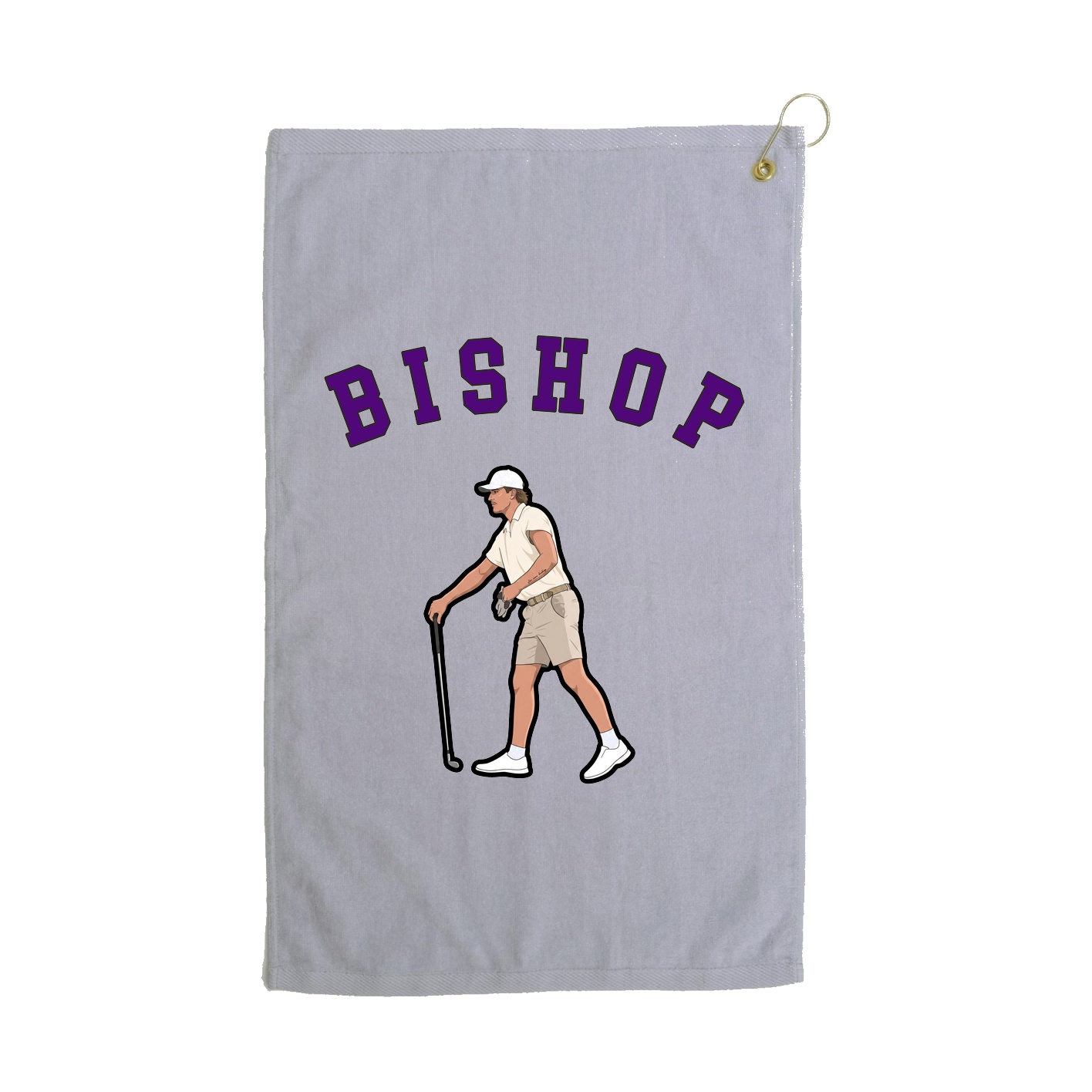 Golf Towel — Shirsey Arch in Grey