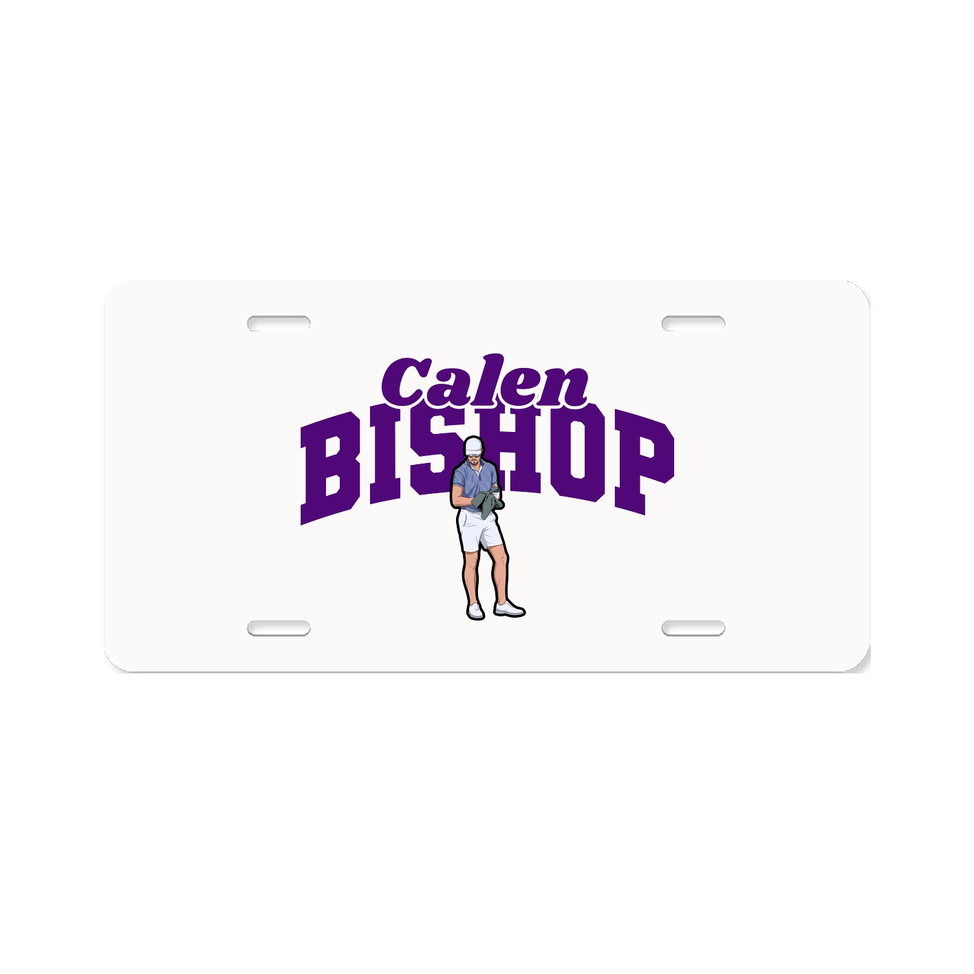 License Plate — Signature Arch in Classic