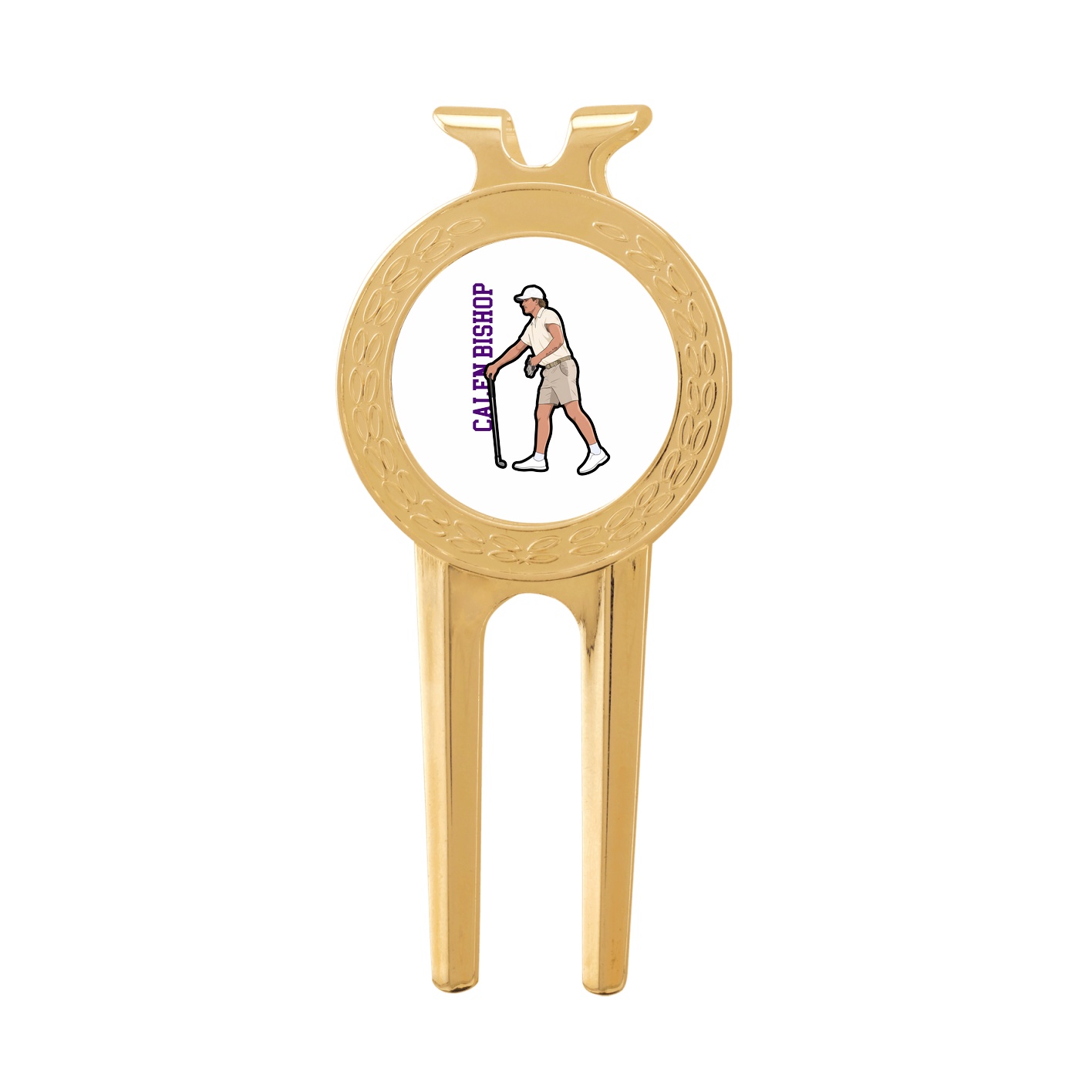 Divot Tool with Ball Marker — Name Vertical in Classic