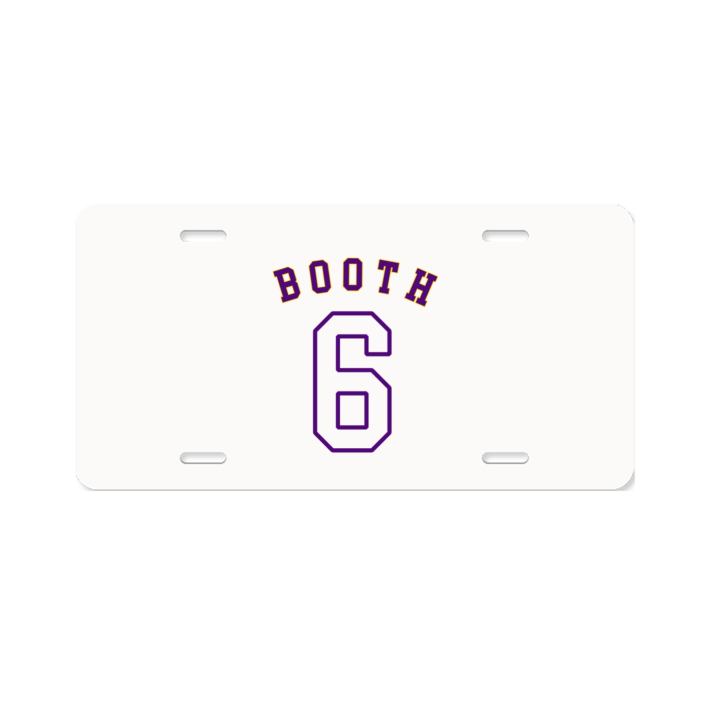 License Plate — Shirsey Arch in Classic