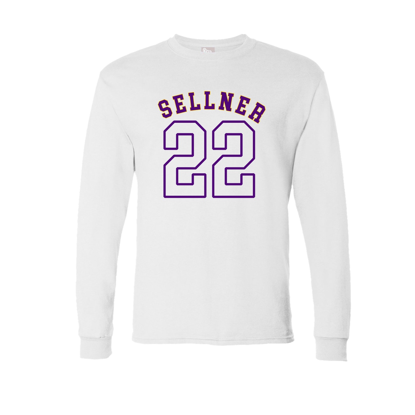 Long Sleeve Tee — Shirsey Arch in White