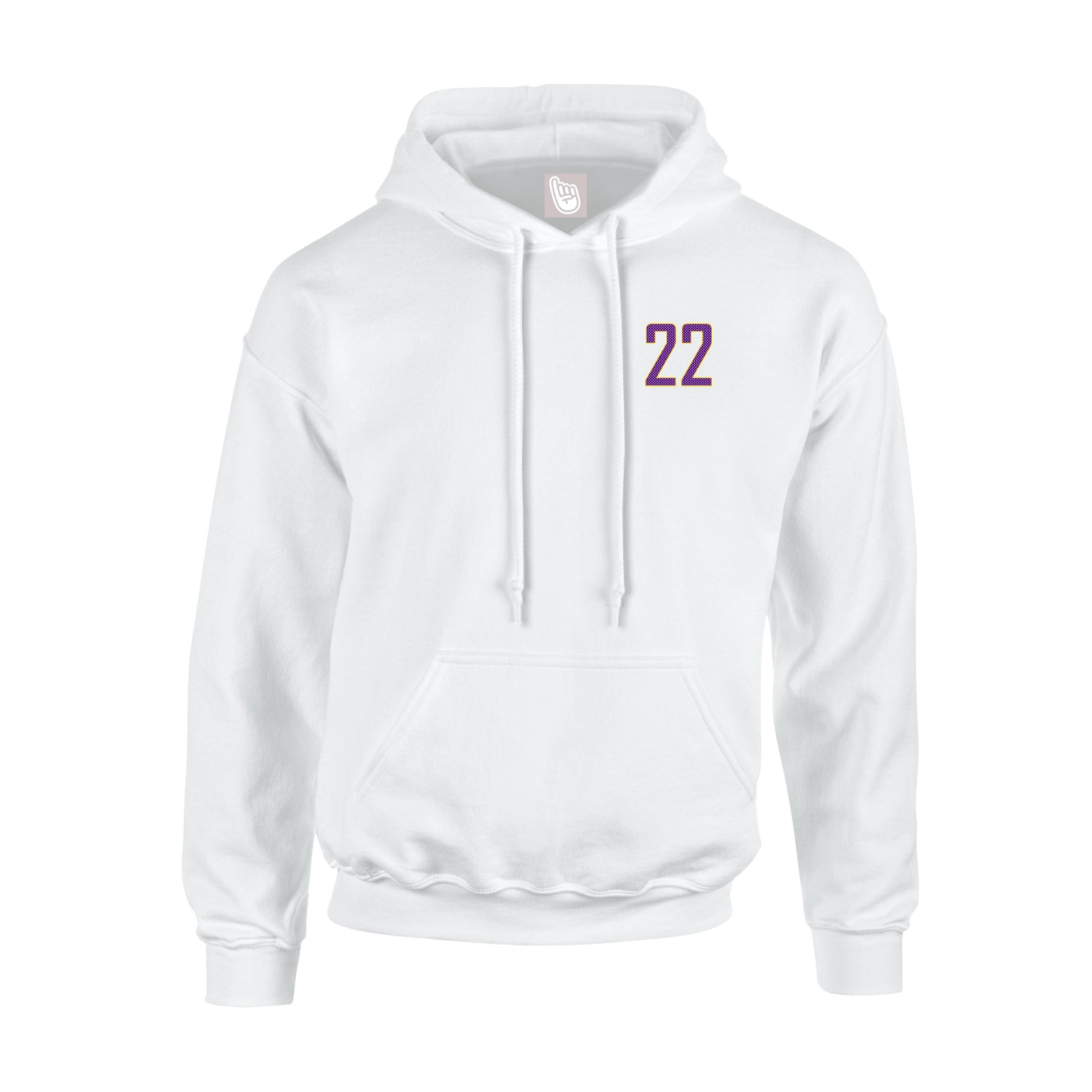 Youth Hoodie — Front Shirsy in White