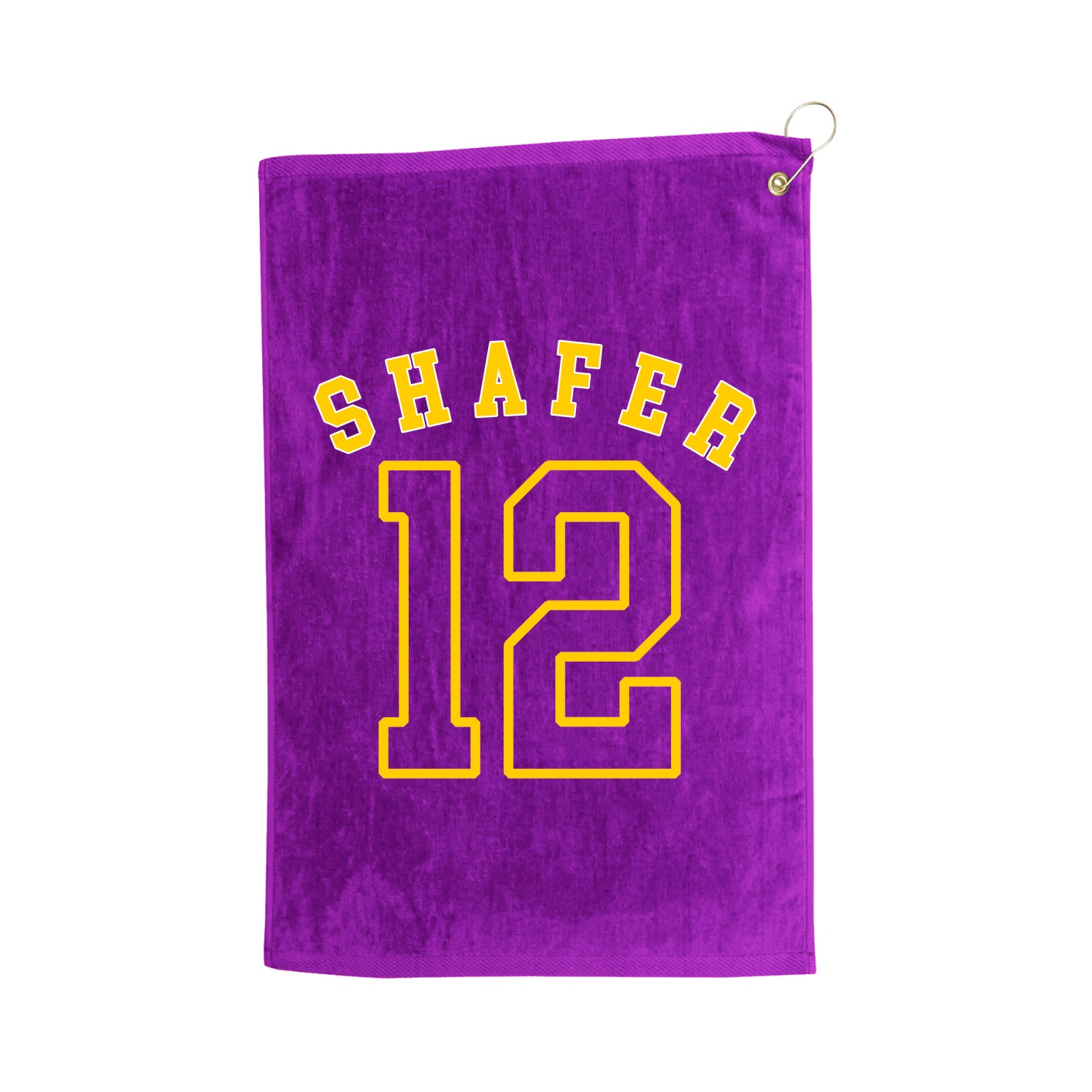 Golf Towel — Shirsey Arch in Purple