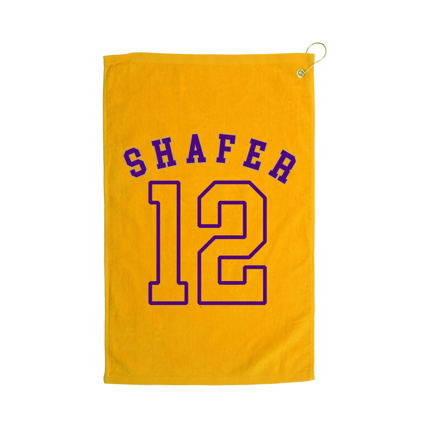 Golf Towel — Shirsey Arch in Gold