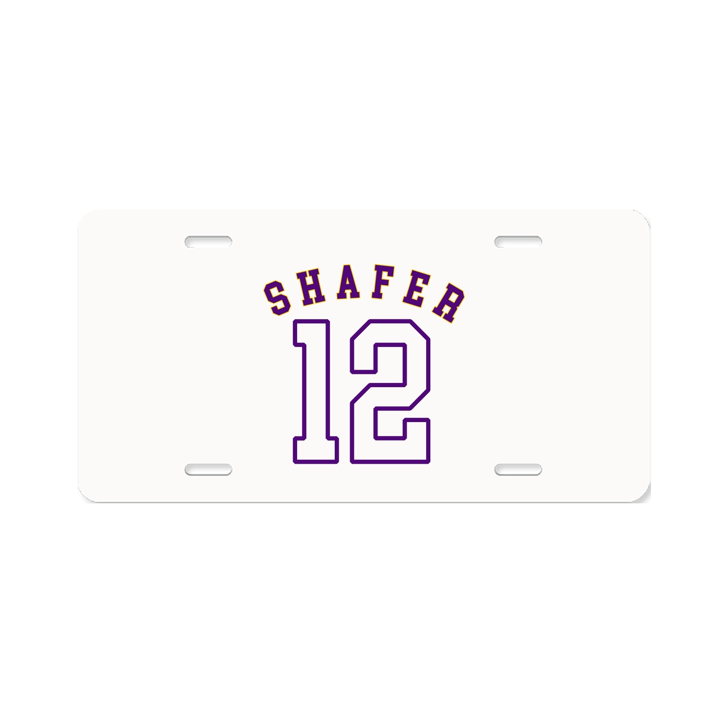 License Plate — Shirsey Arch in Classic