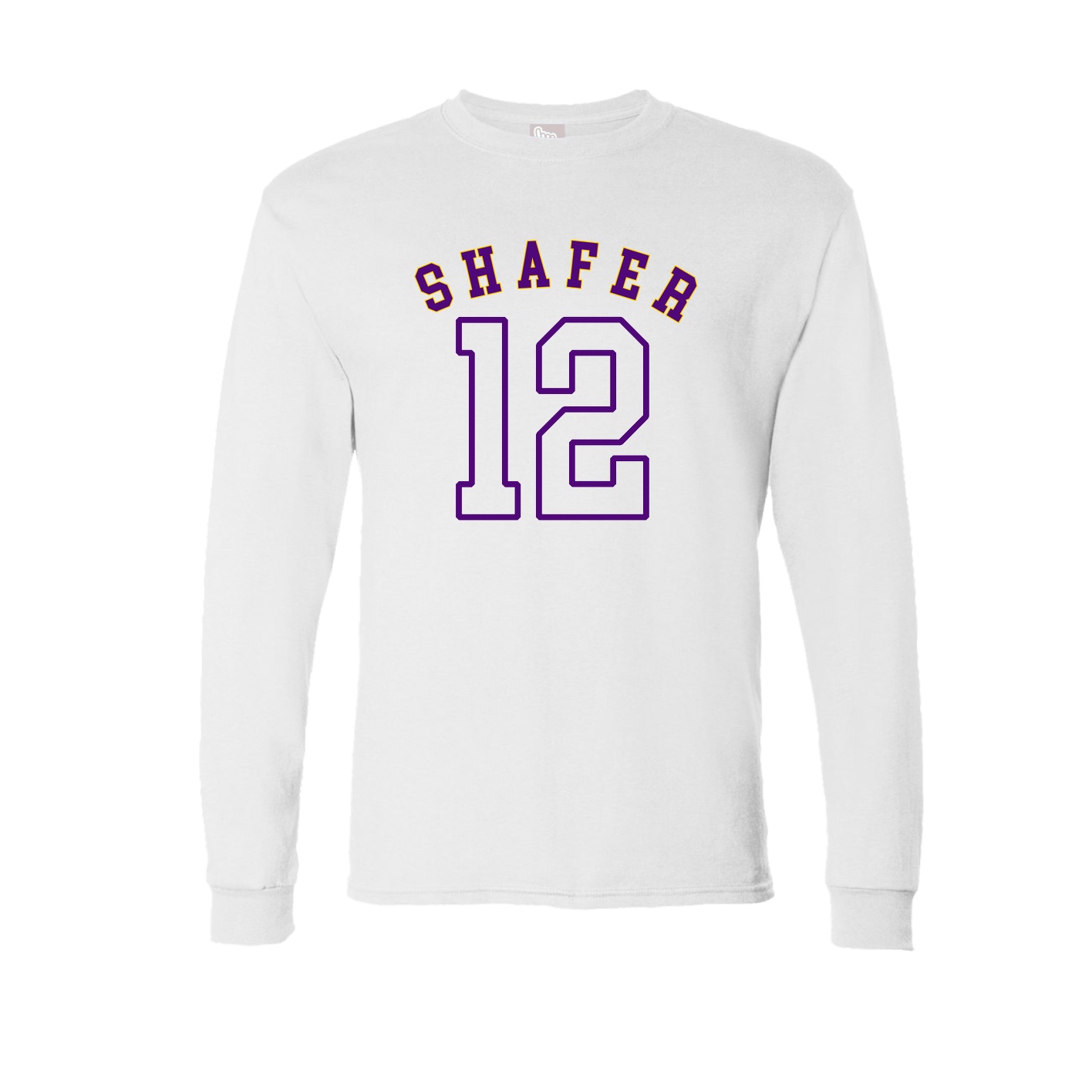 Long Sleeve Tee — Shirsey Arch in White