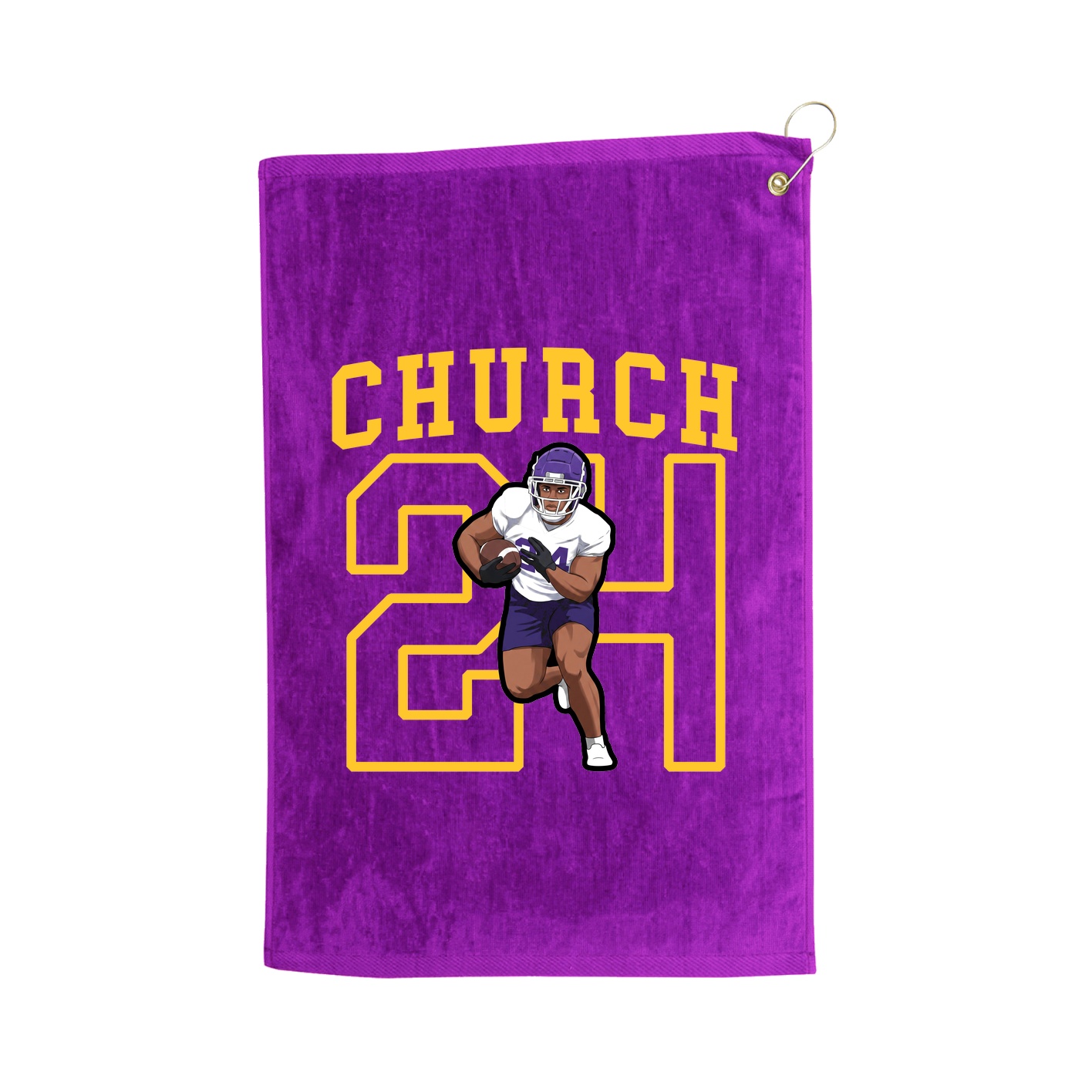 Golf Towel — Shirsey in Purple