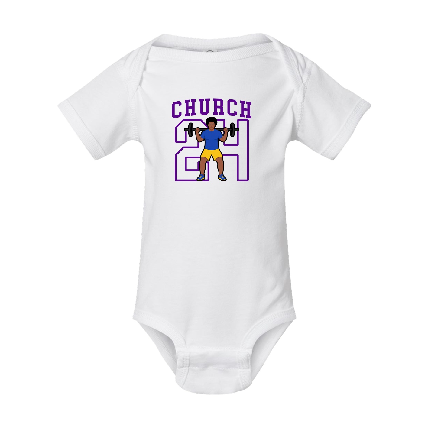 Baby Onesie — Shirsey in White