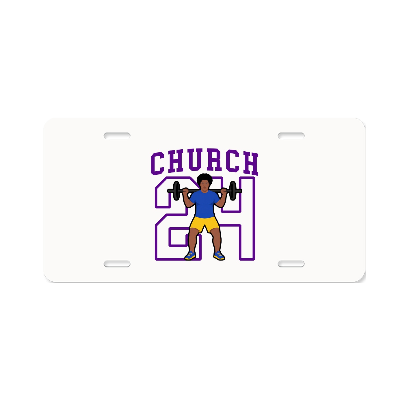 License Plate — Shirsey in Classic
