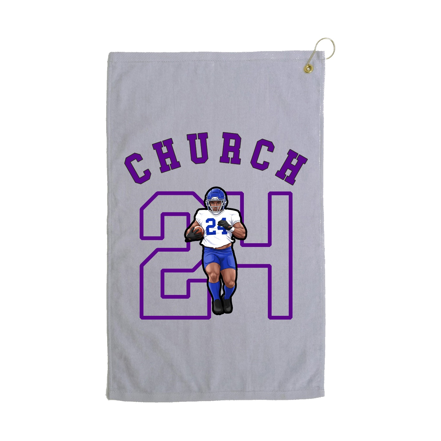 Golf Towel — Shirsey Arch in Grey