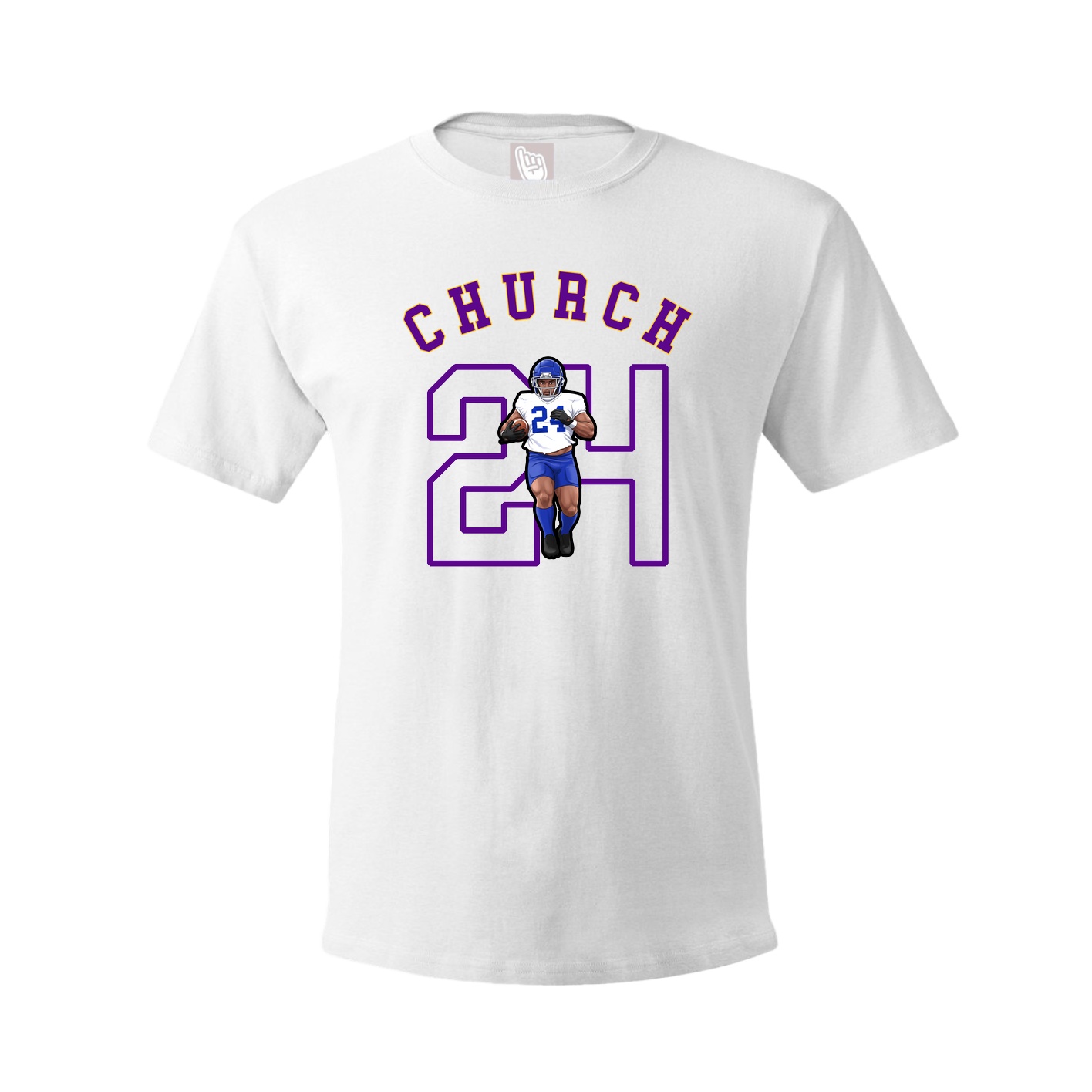 Youth Tee — Shirsey Arch in White