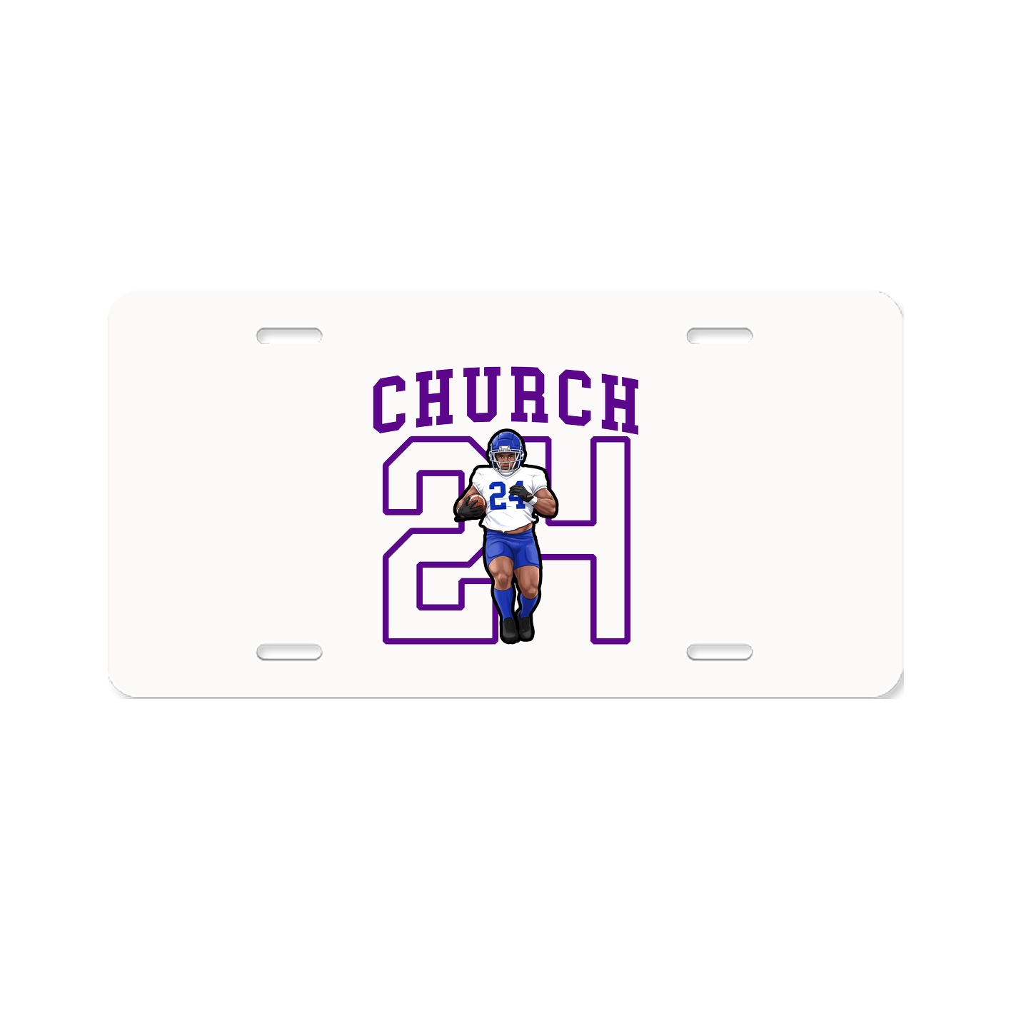 Aluminum License Plate