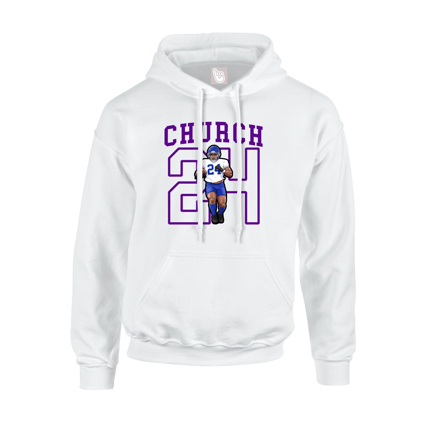 Youth Hoodie — Shirsey in White