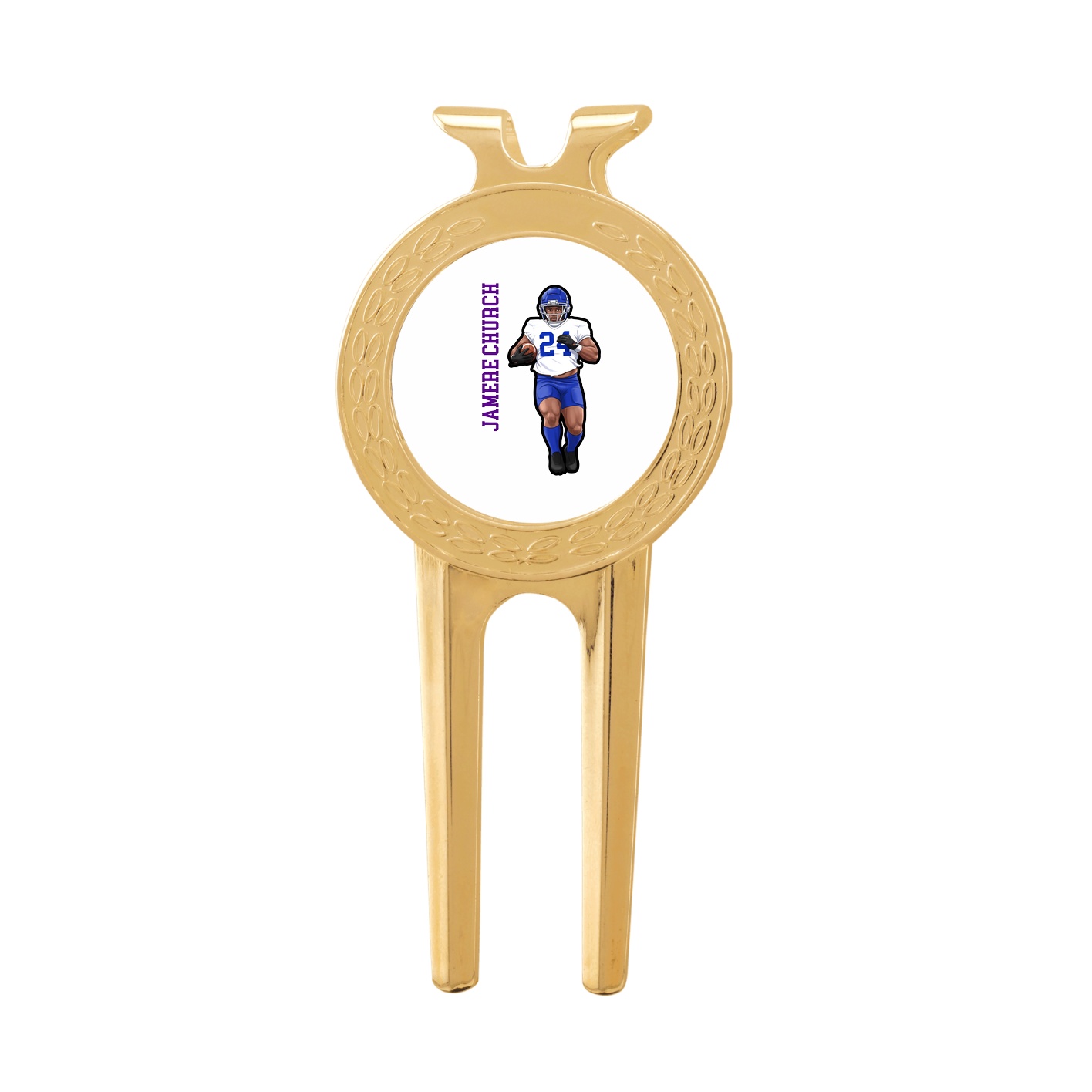 Divot Tool with Ball Marker — Name Vertical in Classic