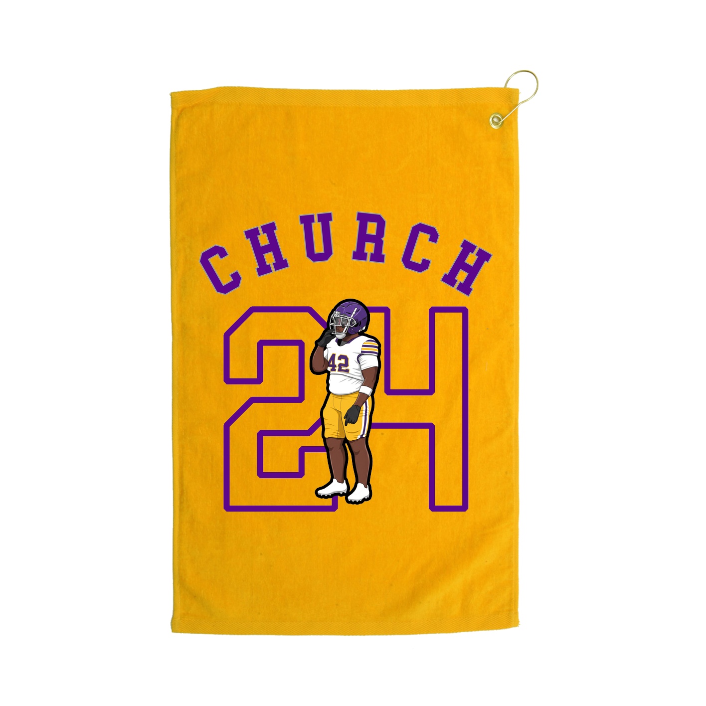 Terry Velour Golf Towel