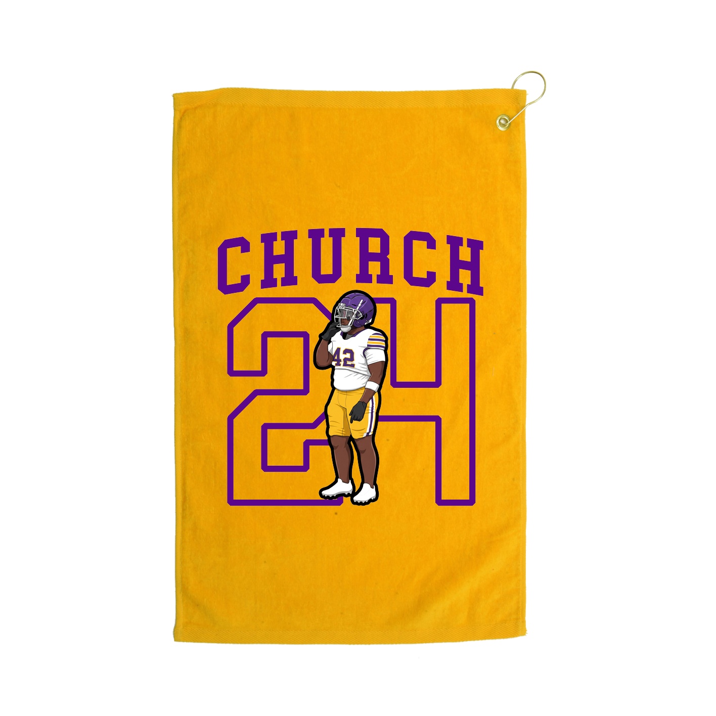 Golf Towel — Shirsey in Gold