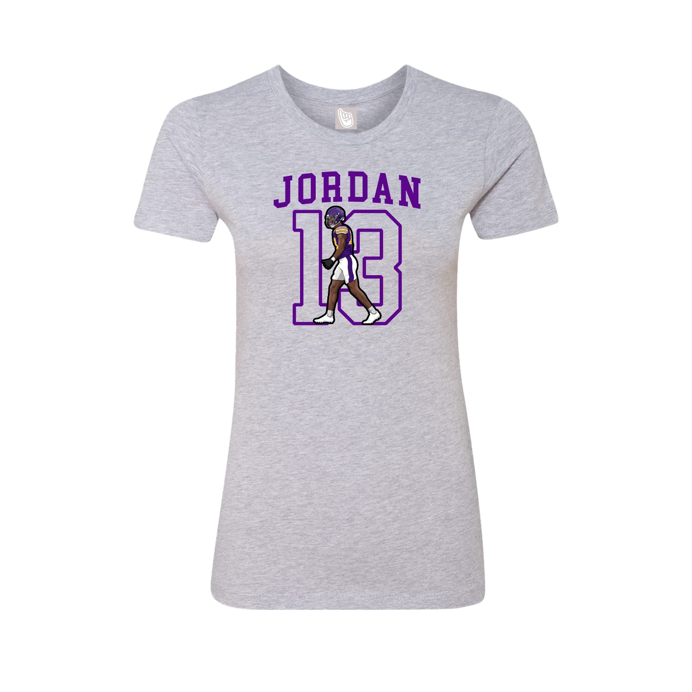 Fitted Women's Tee — Shirsey in Grey