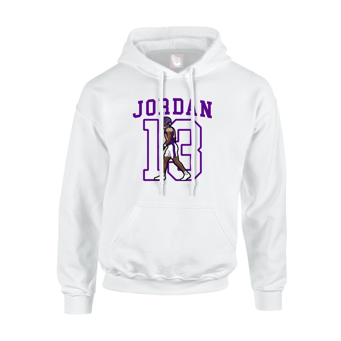 Hoodie — Shirsey in White