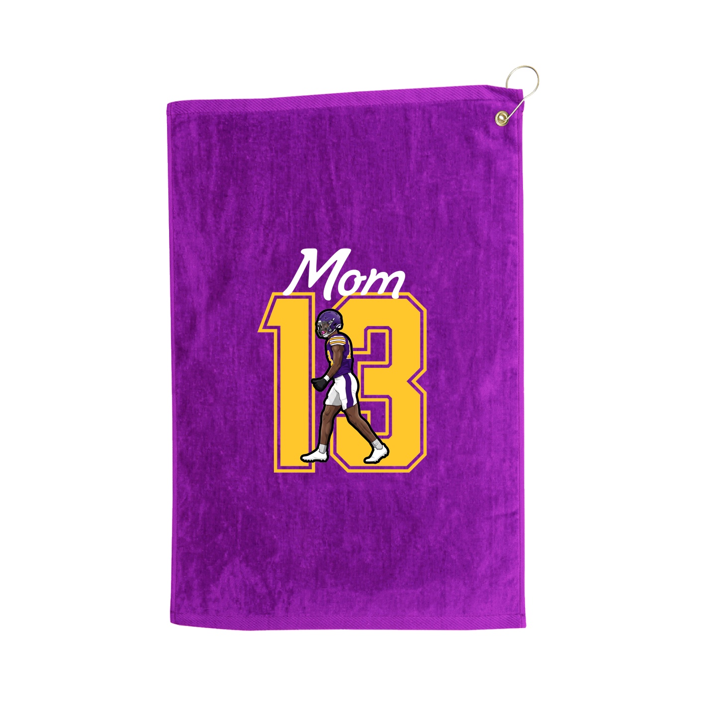 Golf Towel — Mothers Day Shirsey in Purple