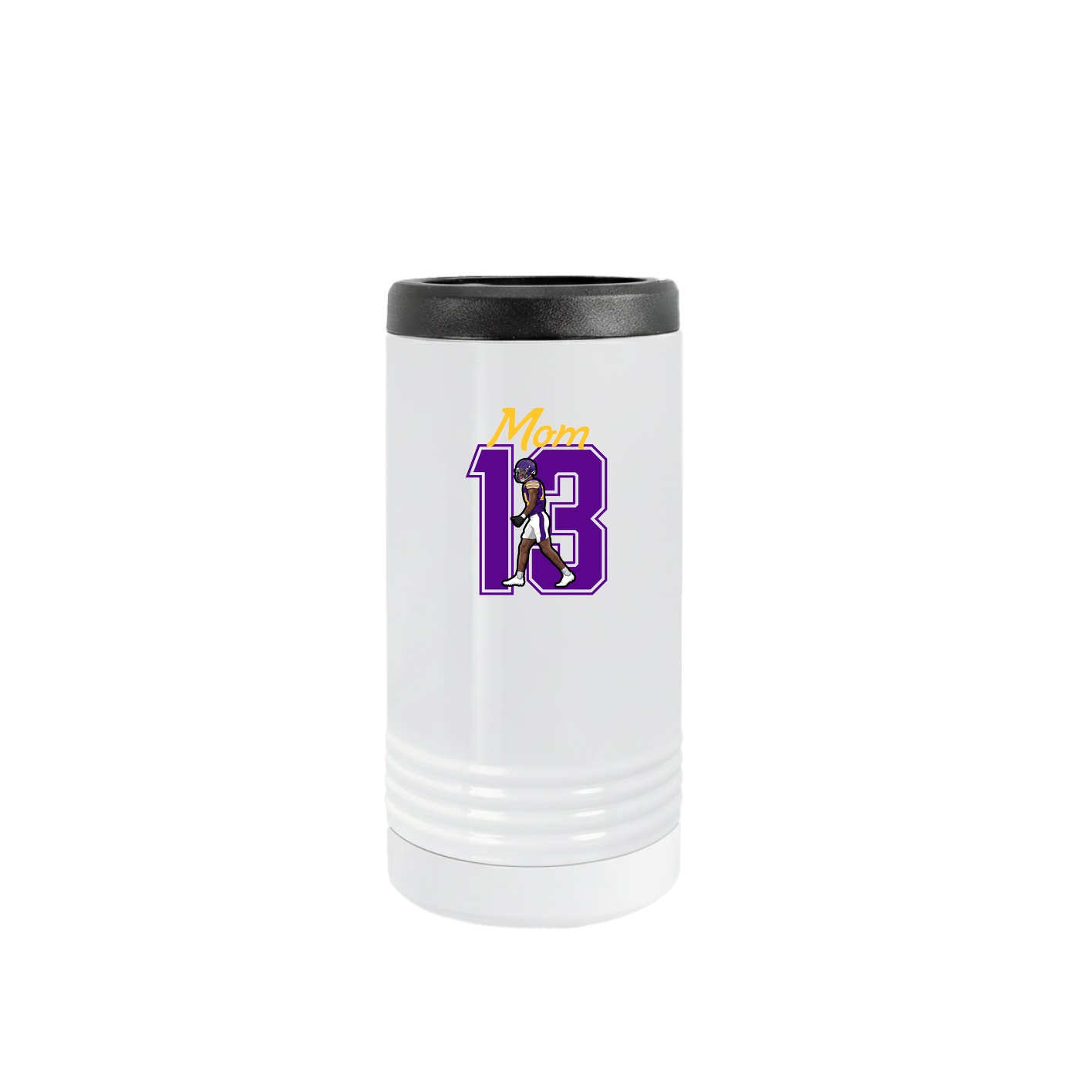 Slim Beverage Holder — Mothers Day Shirsey in White
