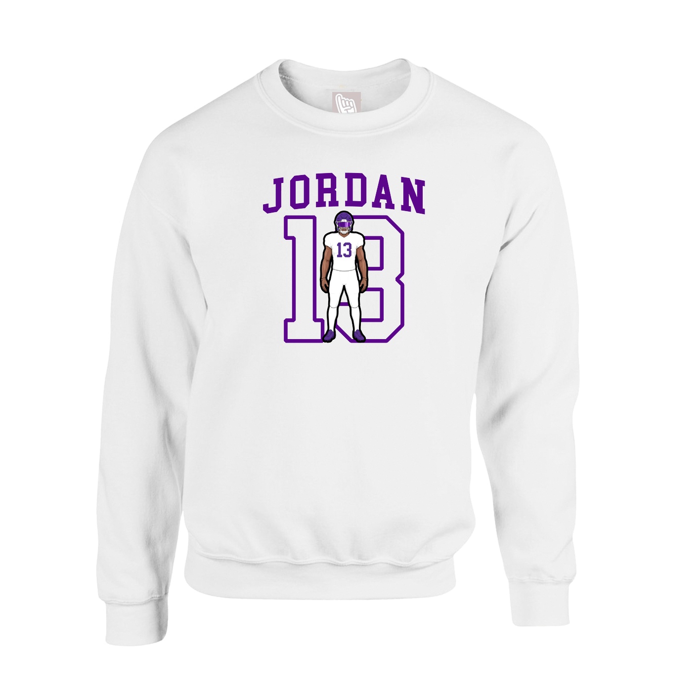 Fleece Crew — Shirsey in White