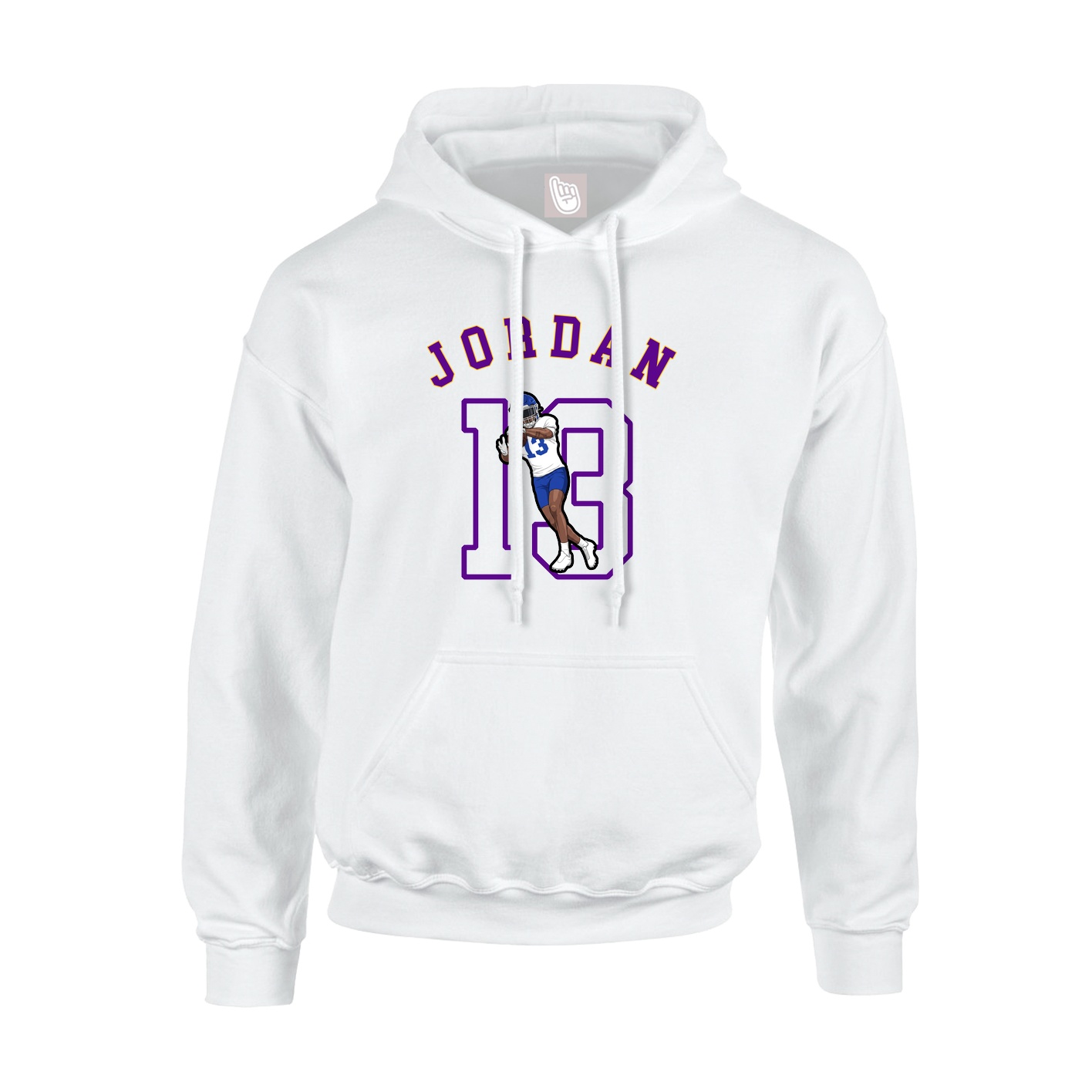 Hoodie — Shirsey Arch in White