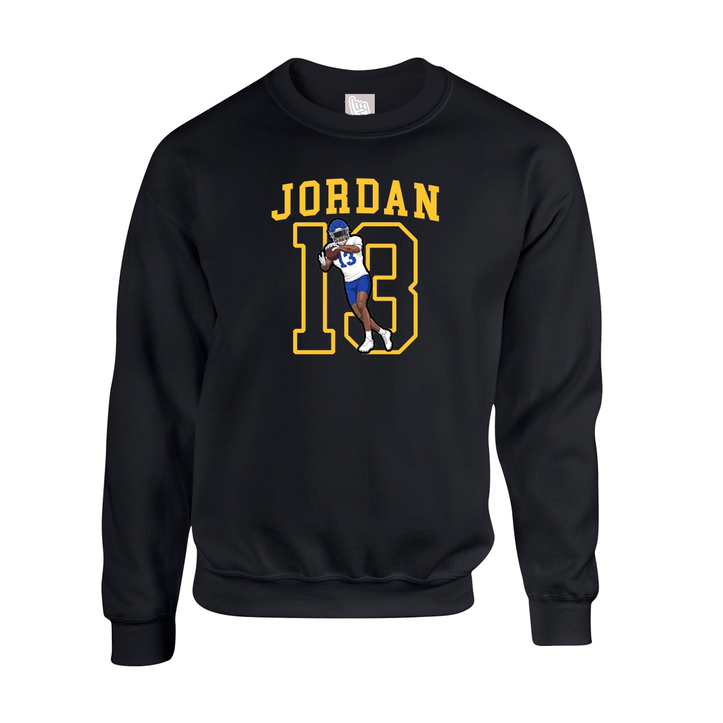 Fleece Crew — Shirsey in Black