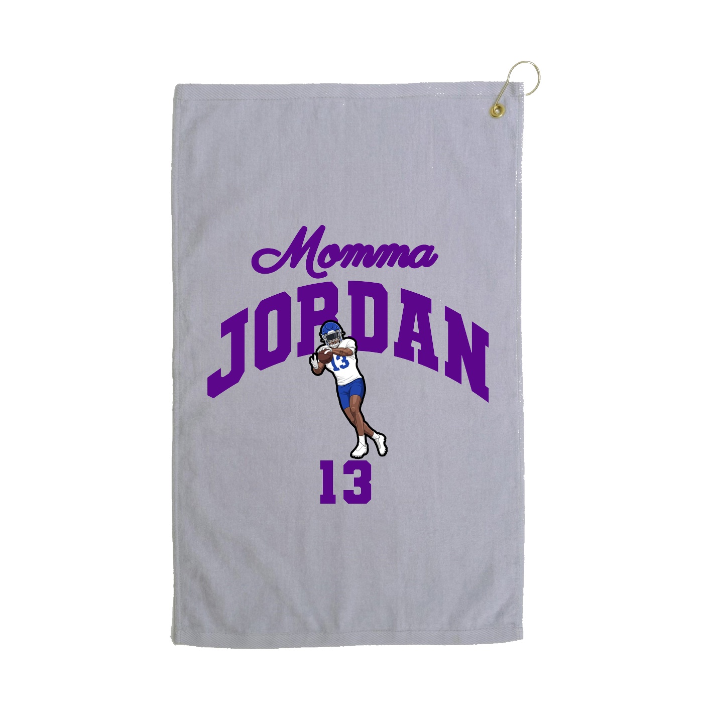 Golf Towel — Mothers Day Arch in Grey