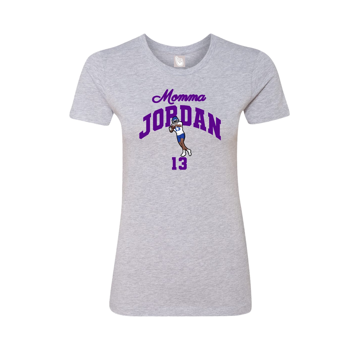 Womens Tee — Mothers Day Arch in Grey