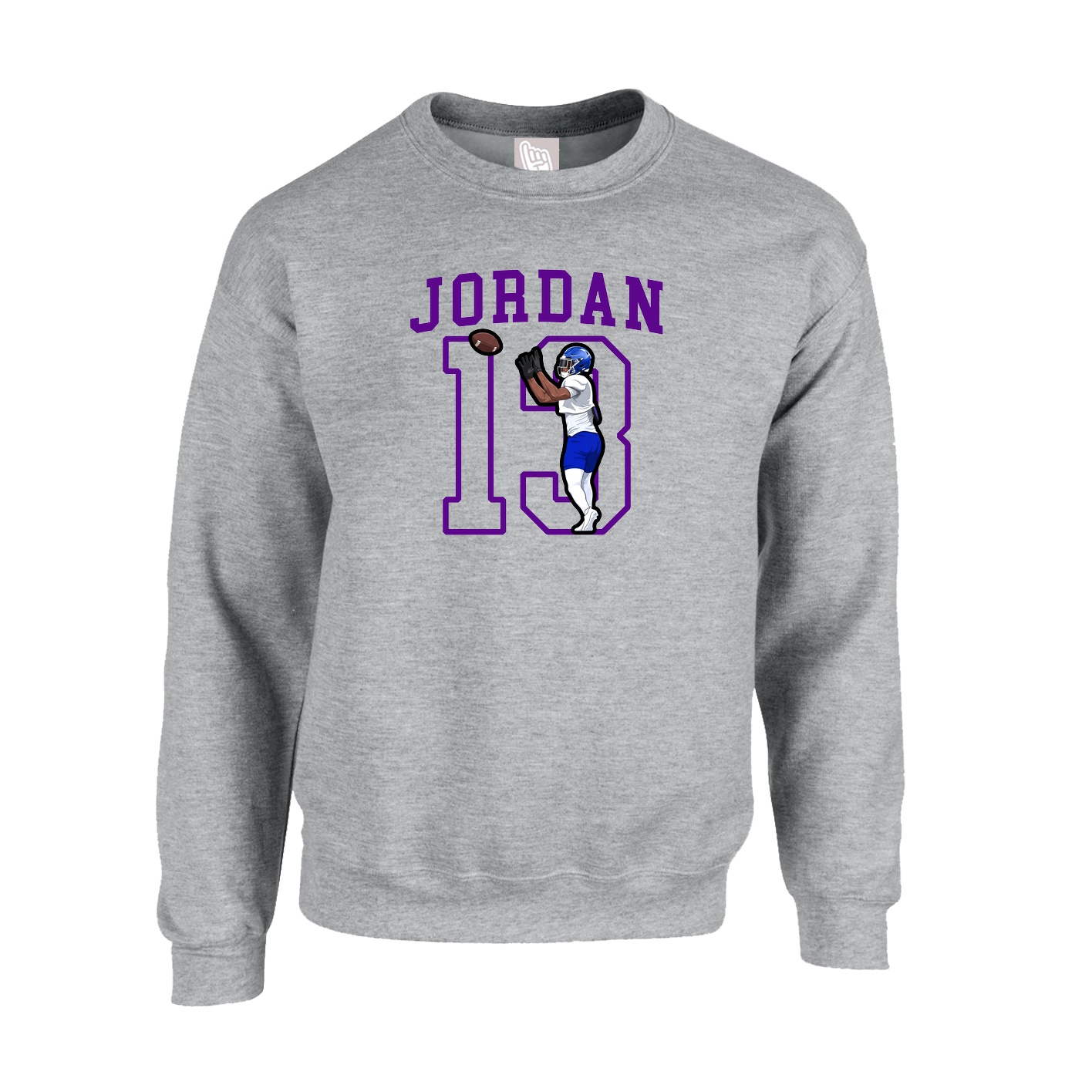 Fleece Crew — Shirsey in Grey