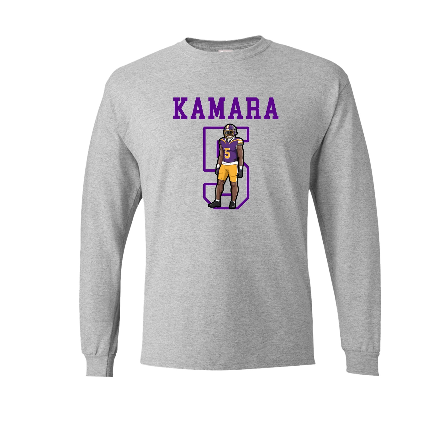 Long Sleeve Tee — Shirsey in Grey