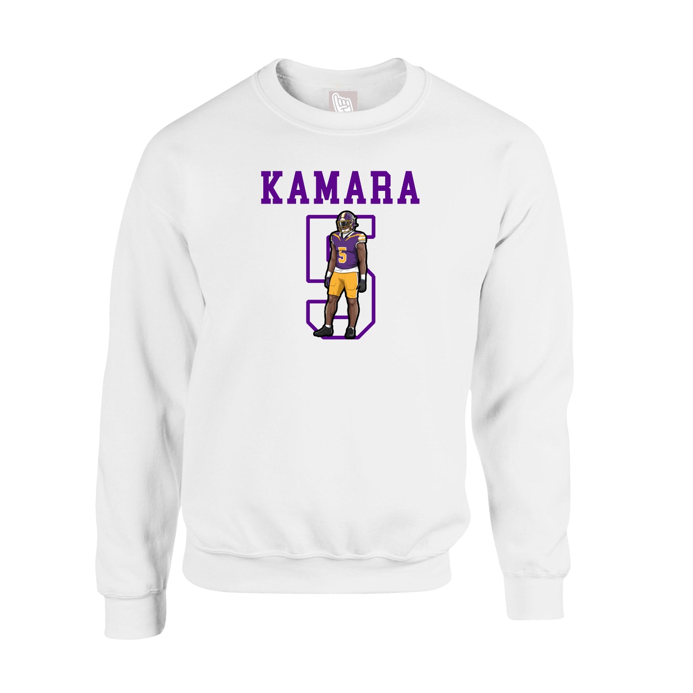 Fleece Crew — Shirsey in White