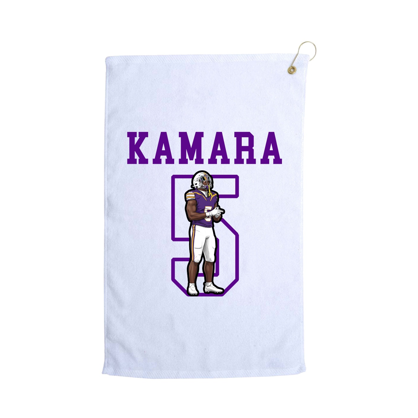 Golf Towel — Shirsey in White