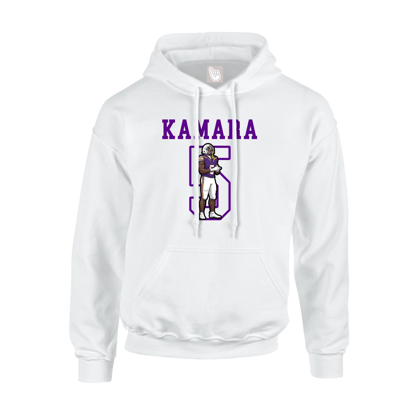 Hoodie — Shirsey in White