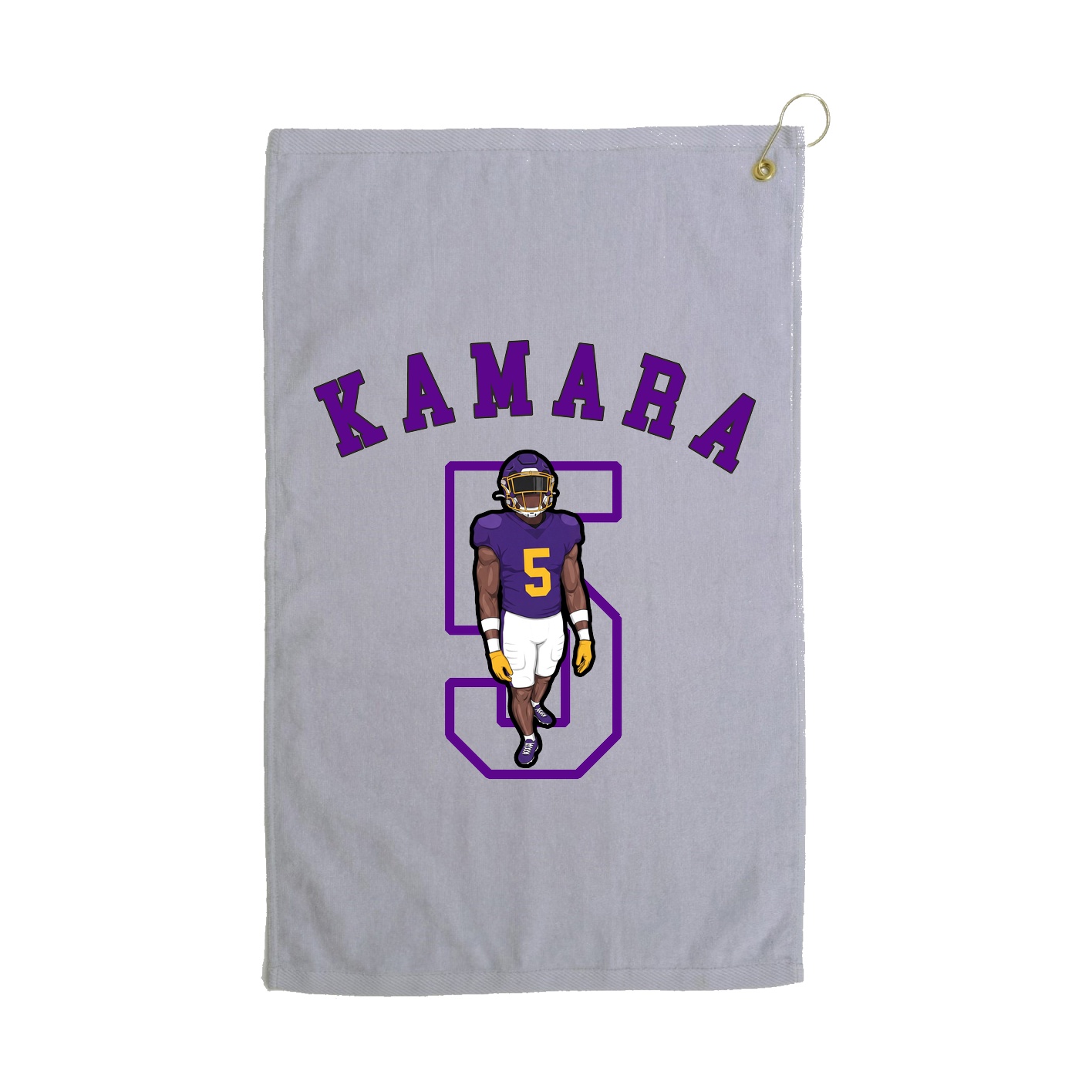 Golf Towel — Shirsey Arch in Grey