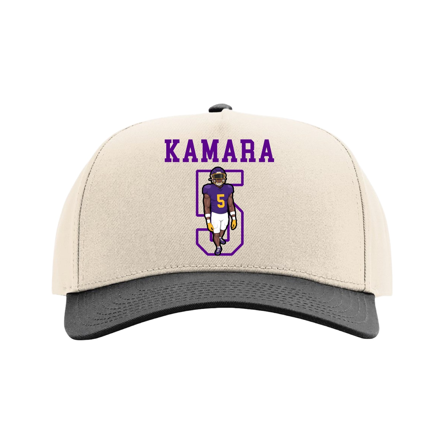 Full Fabric Five-Panel Champ Cap