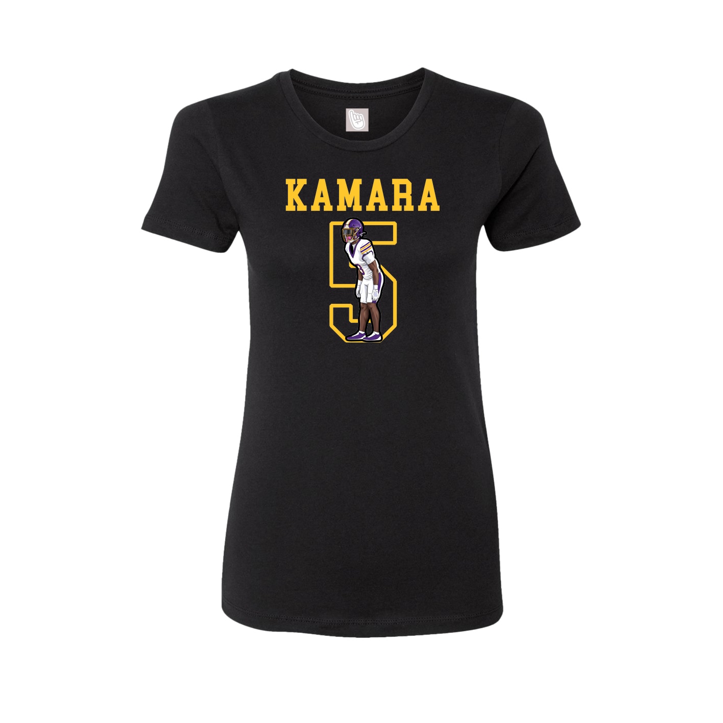 Fitted Women's Tee — Shirsey in Black