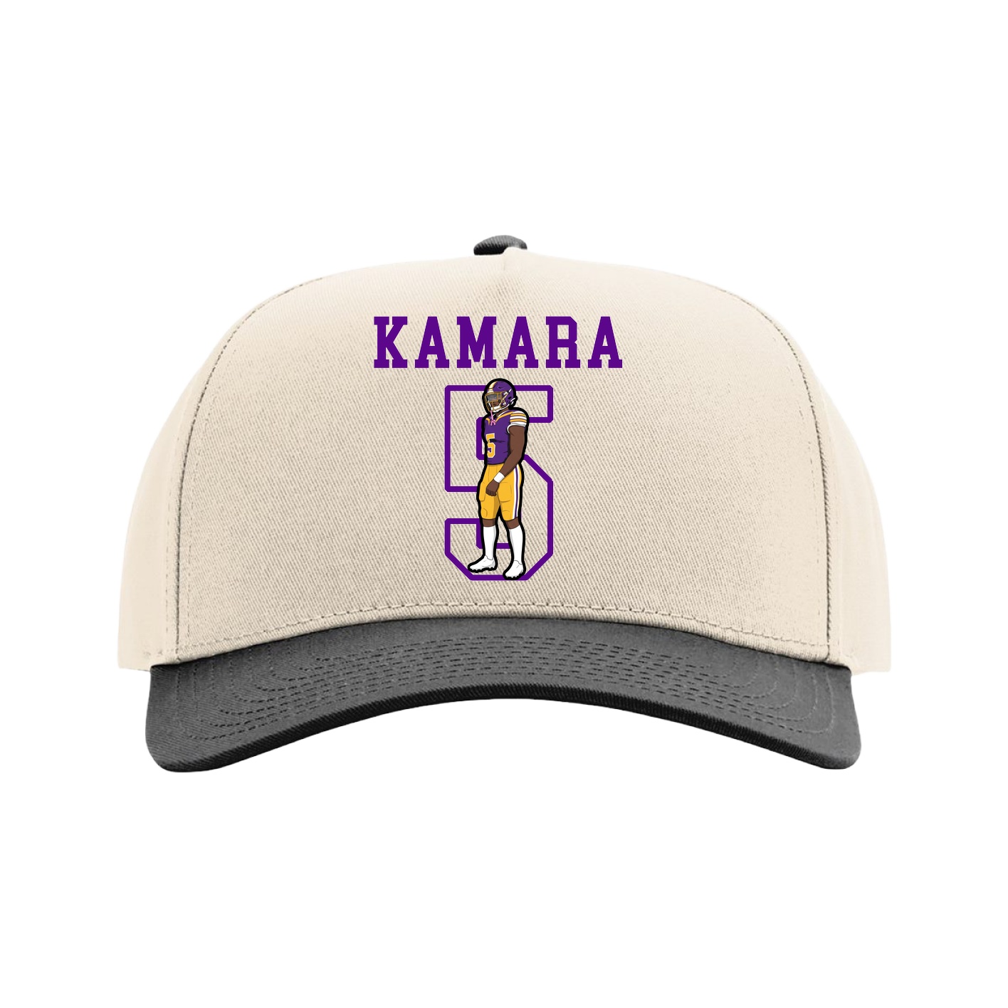 Full Fabric Five-Panel Champ Cap