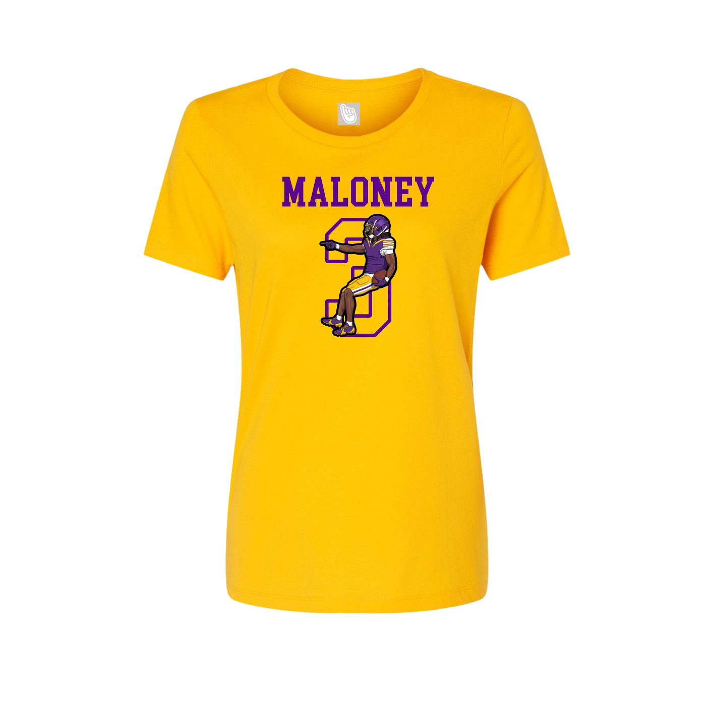 Fitted Women's Tee — Shirsey in Gold