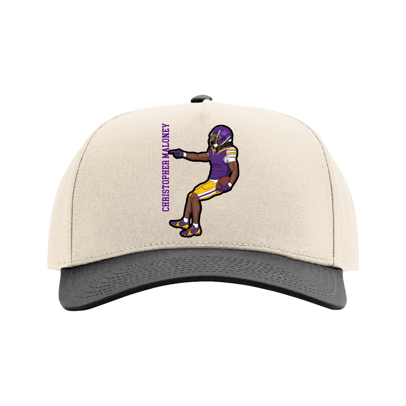 Full Fabric Five-Panel Champ Cap