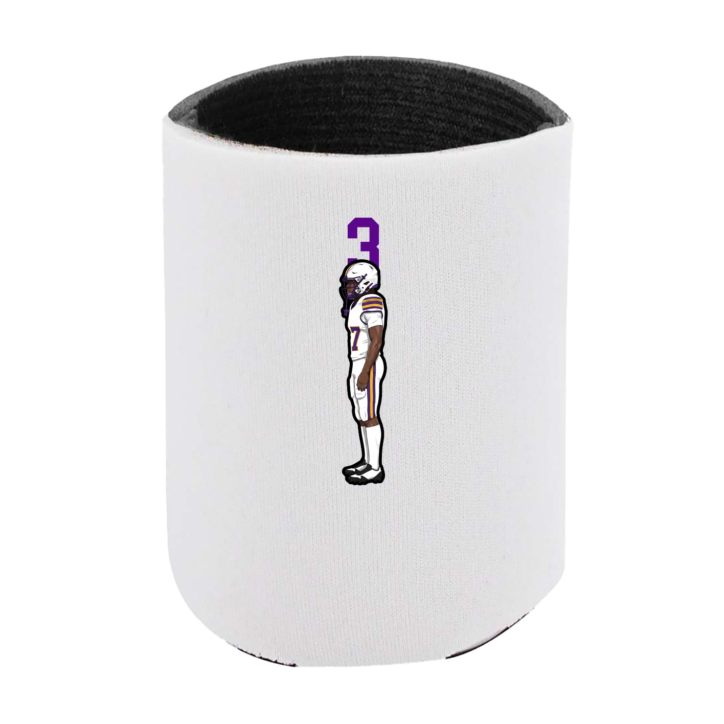 Can Holder — Number Top in White
