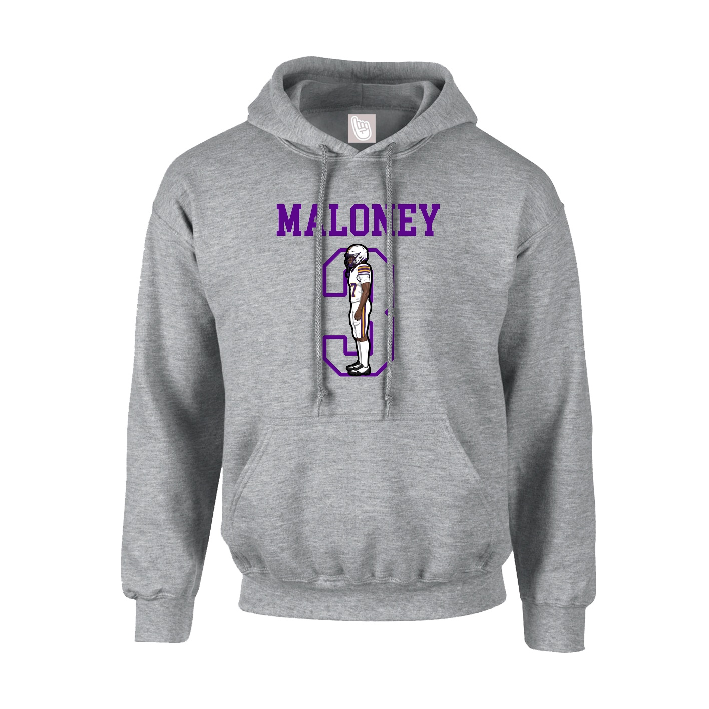 Hoodie — Shirsey in Grey