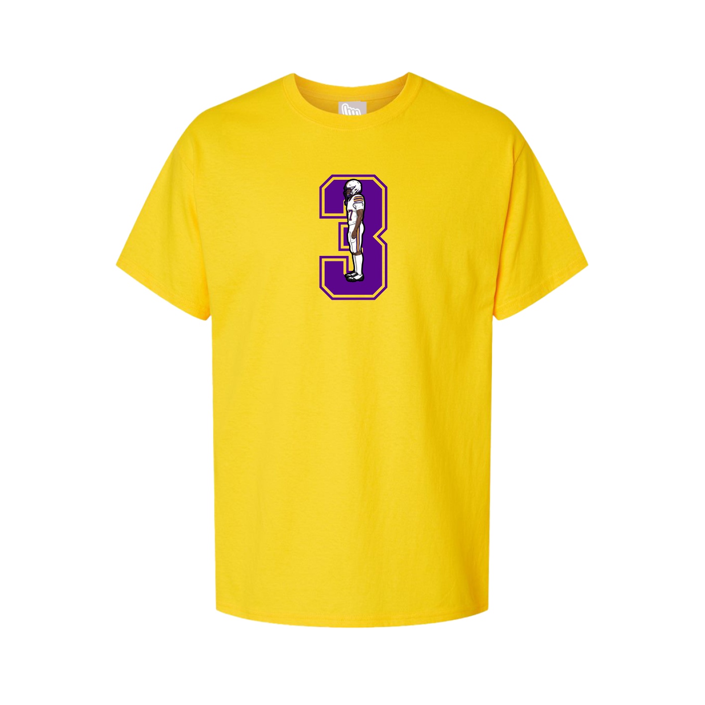 Tee — Number in Gold