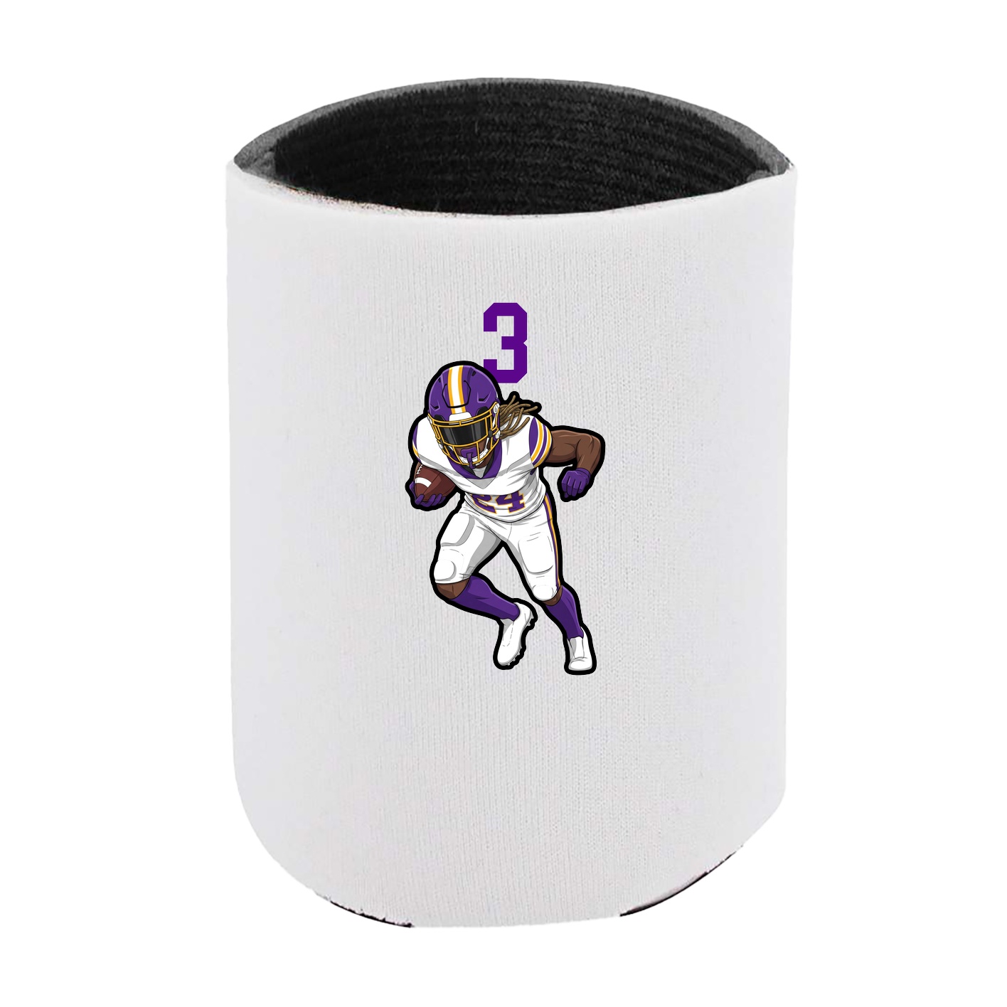 Can Holder — Number Top in White