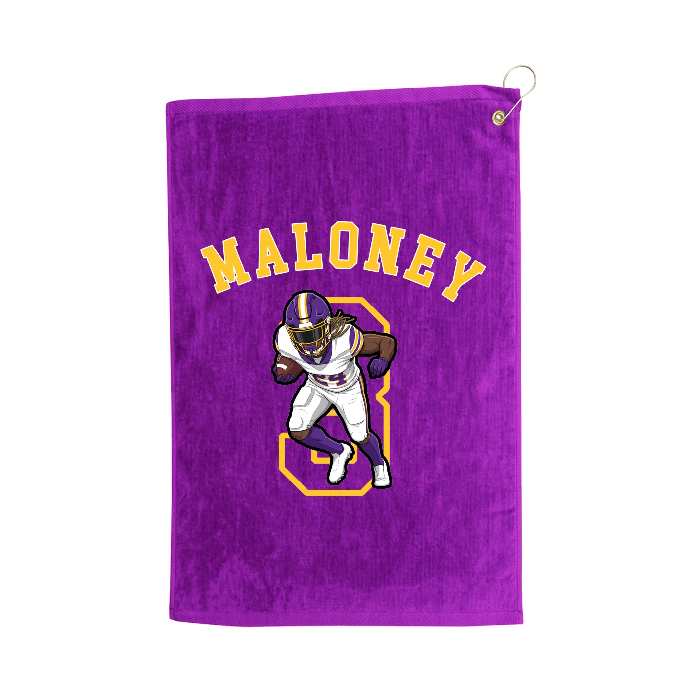 Golf Towel — Shirsey Arch in Purple