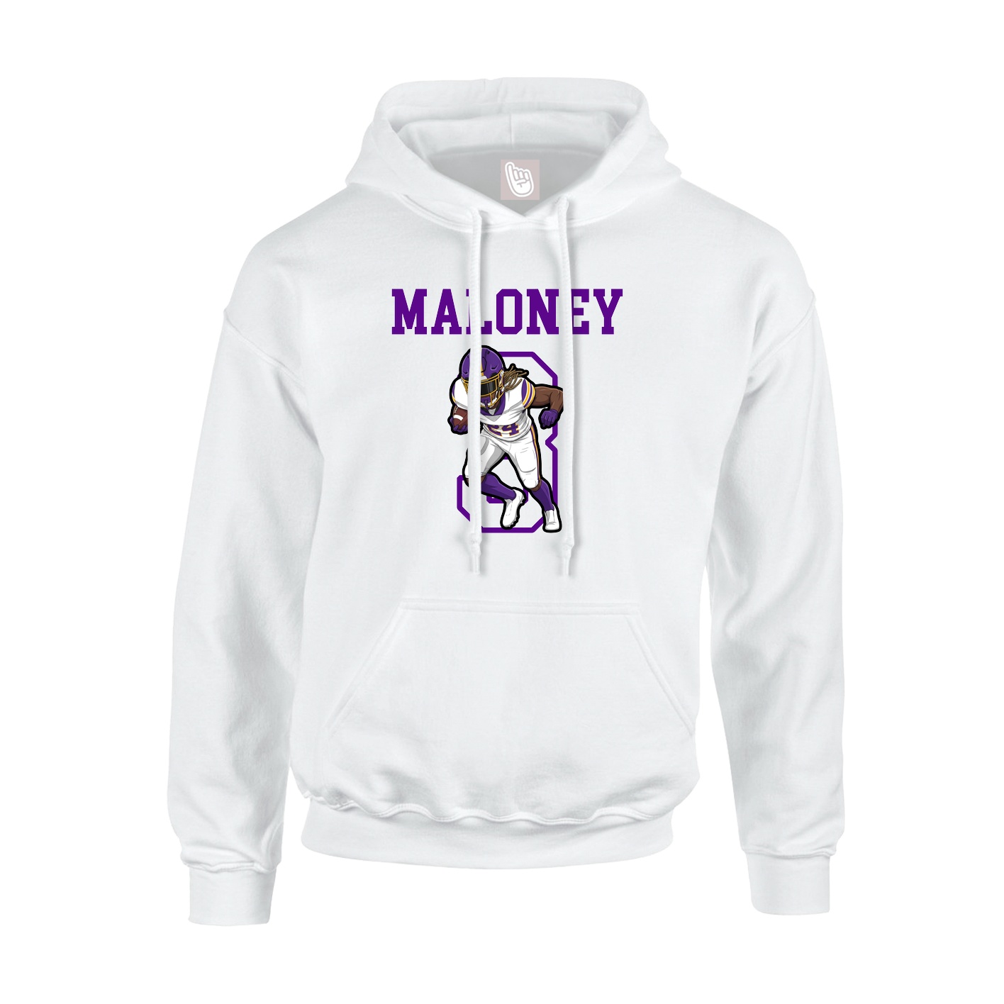 Youth Hoodie — Shirsey in White
